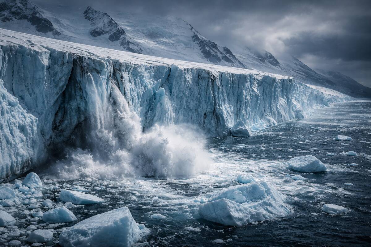 Katastrofos šešėlis virš Antarktidos: kas vyksta su „Paskutinio teismo“ ledynu?