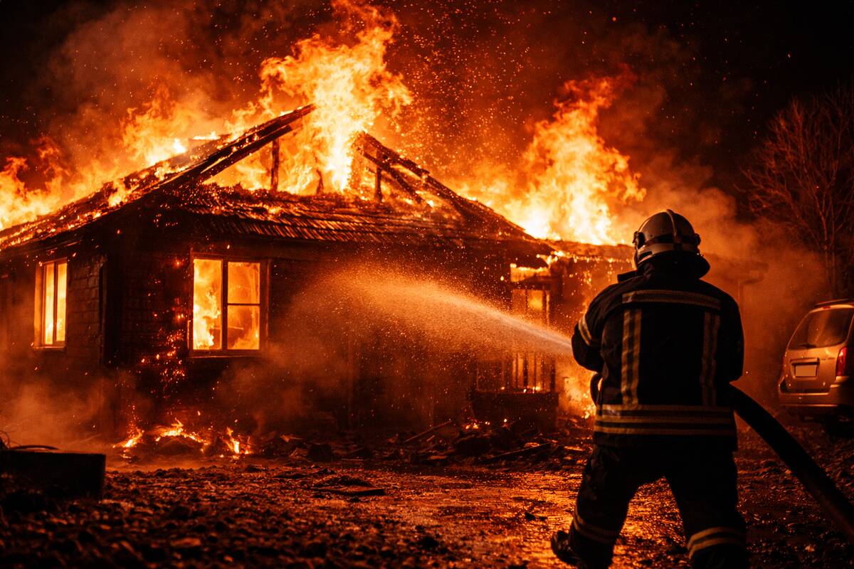 Gaisras pakaunėje pasiglemžė pirmąjį žmogų: tragedija atskleidė, kodėl nerūko namo kaminas