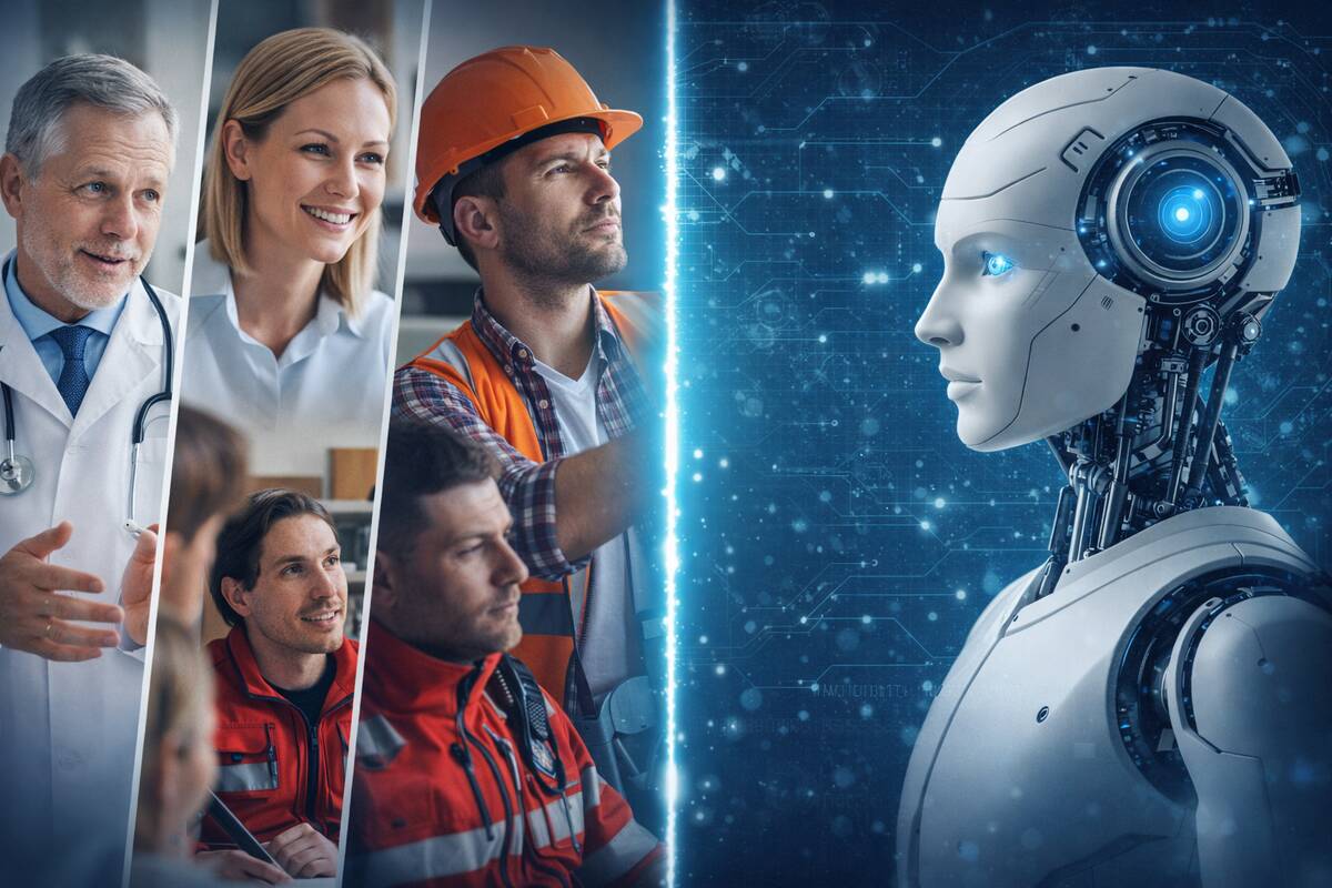 Ekspertas įvardijo profesijas, kurių dirbtinis intelektas nepajėgs pakeisti