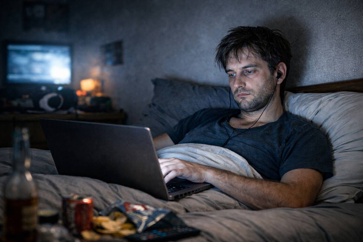 Priežastis: yra sąvoka „smegenų puvimas“, kai užsinaršai virtualioje erdvėje, užsižiūri. Tada iškyla visokios psichologinės problemos, žmogaus atsiriboja nuo kitų, nuo santykių. O jei santykių nėra, tai kaip atsiras vaikai?