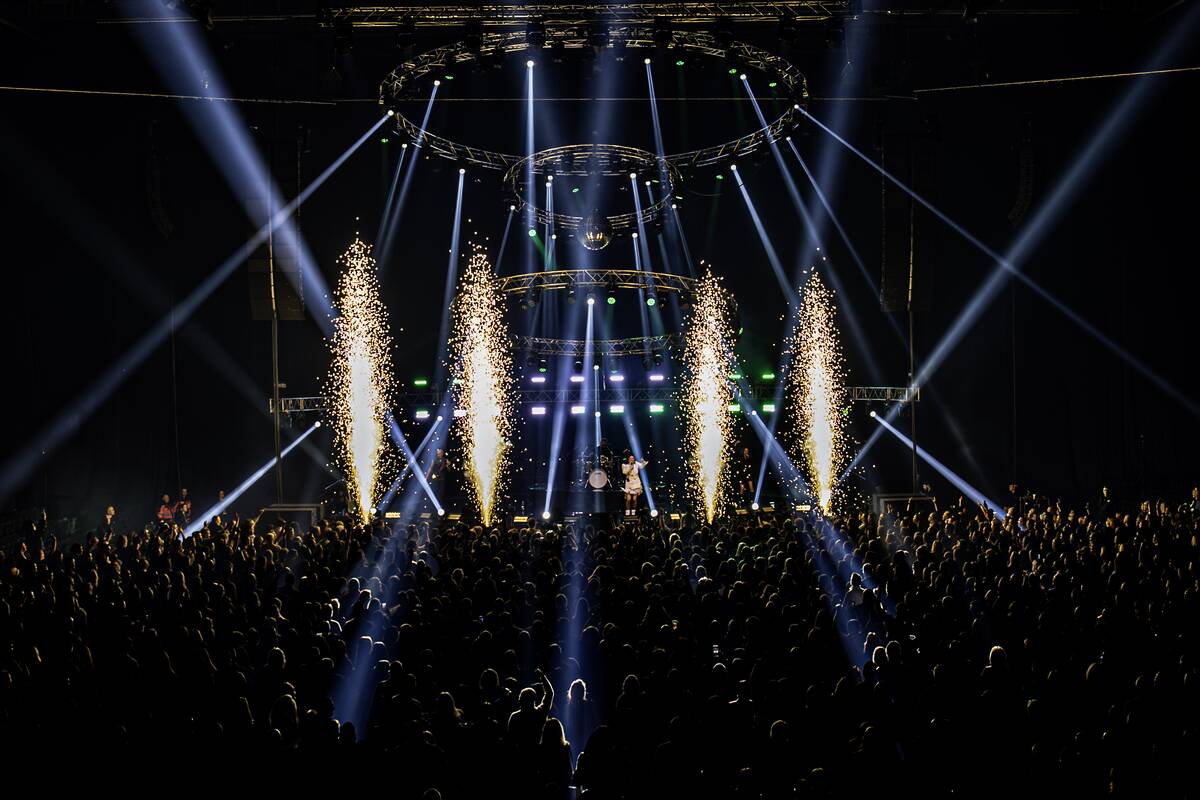 Šventinis Džordanos Butkutės koncertas Šiaulių arenoje