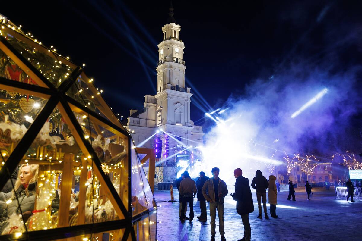 Kaunas Naujuosius metus pasitinka renginių ir reginių gausa  