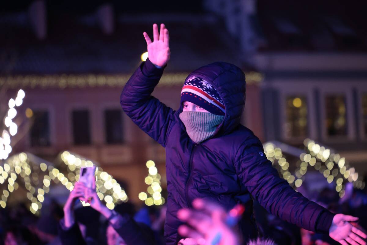 Kaunas džiaugsmingai pasitiko 2026-uosius!  