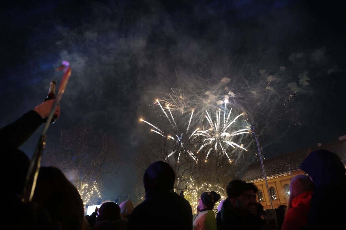 Kaunas džiaugsmingai pasitiko 2026-uosius!  