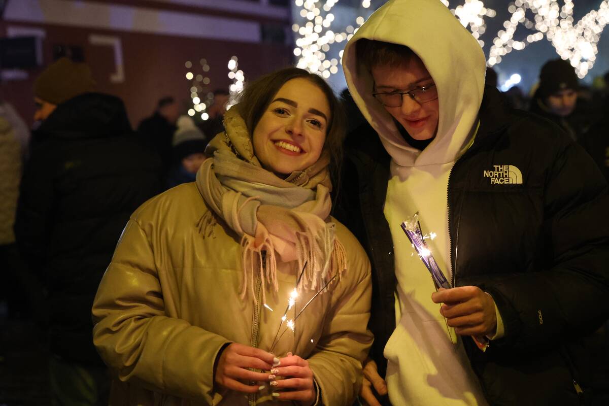 Kaunas džiaugsmingai pasitiko 2026-uosius!  