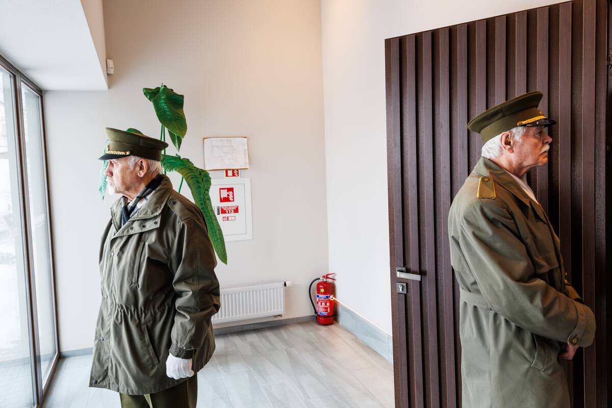 Atsisveikinimas su šauliu Stasiu Dovydaičiu-Vaidila