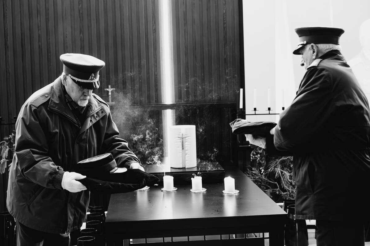 Atsisveikinimas su šauliu Stasiu Dovydaičiu-Vaidila