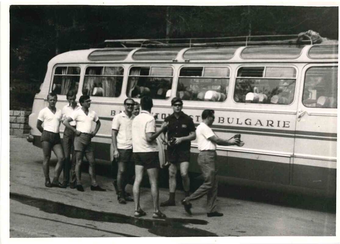Kelionė: estradinis orkestras „Oktava“ gastrolėse. Bulgarija, 1966 m.