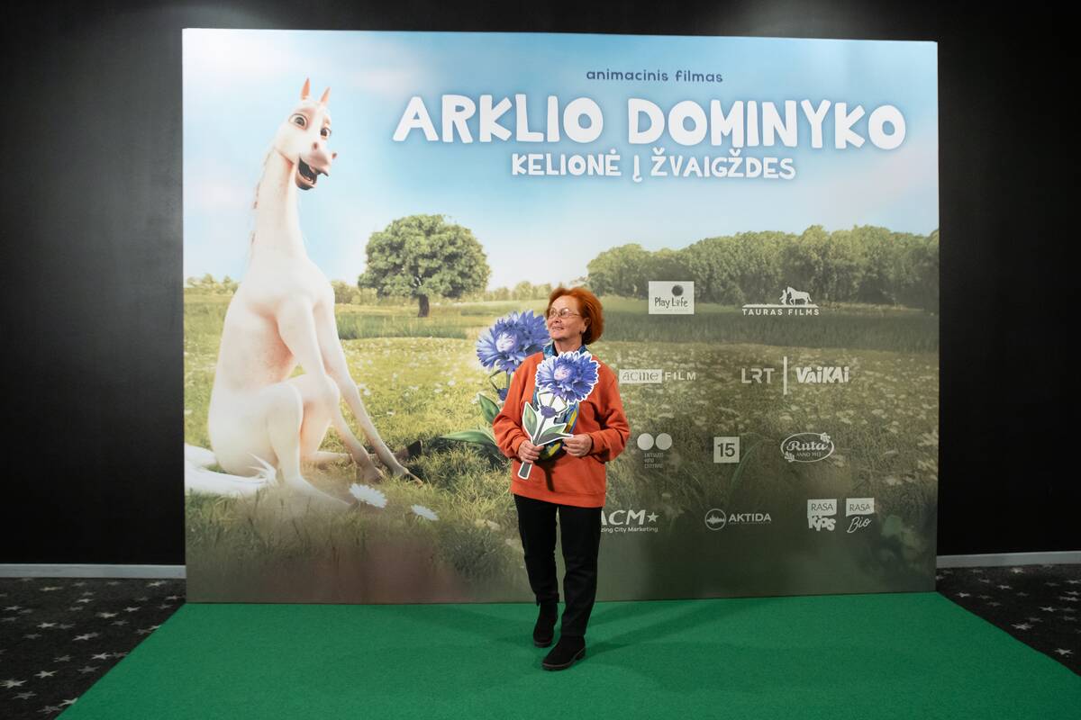Filmo „Arklio Dominyko kelionė į žvaigždes“ premjera