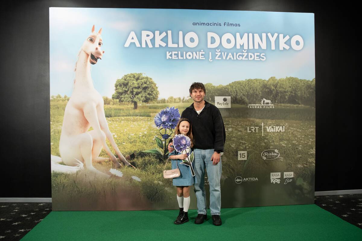 Filmo „Arklio Dominyko kelionė į žvaigždes“ premjera