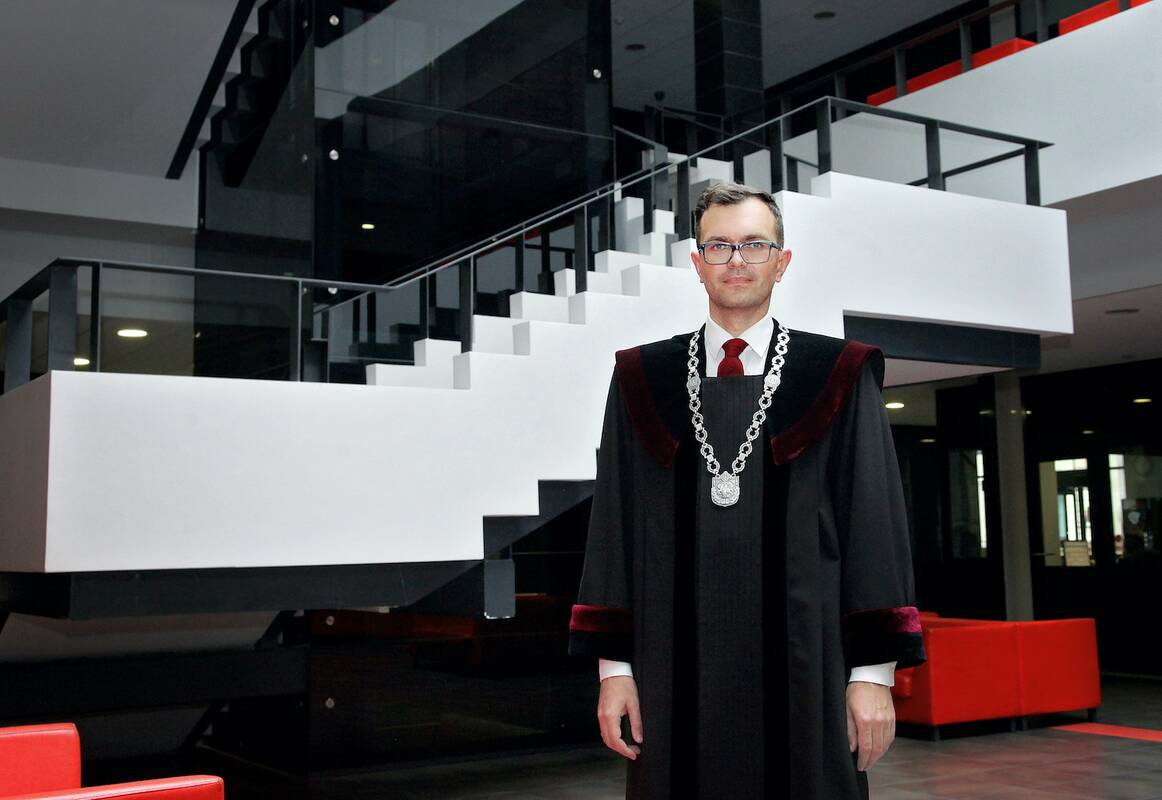 Kauno apygardos teismo pirmininkas Marius Bartninkas.