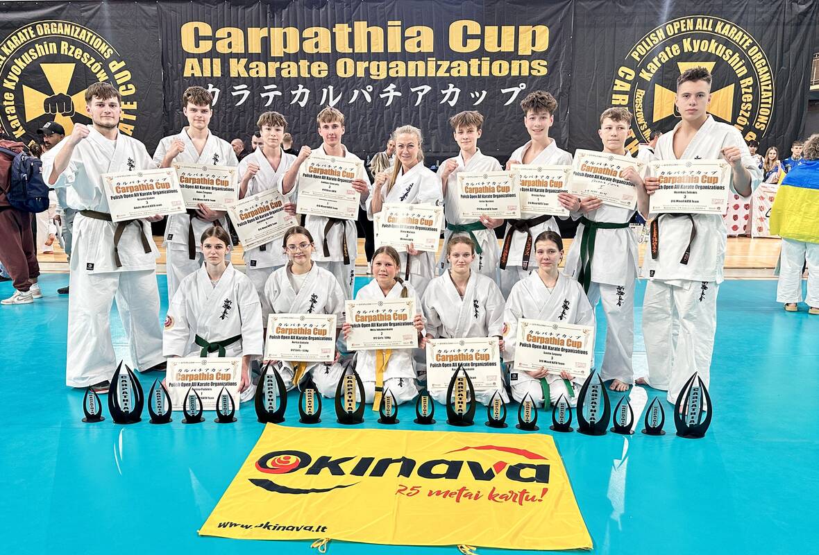 Iš tarptautinio turnyro „Okinavos“ auklėtiniai grįžo su medaliais