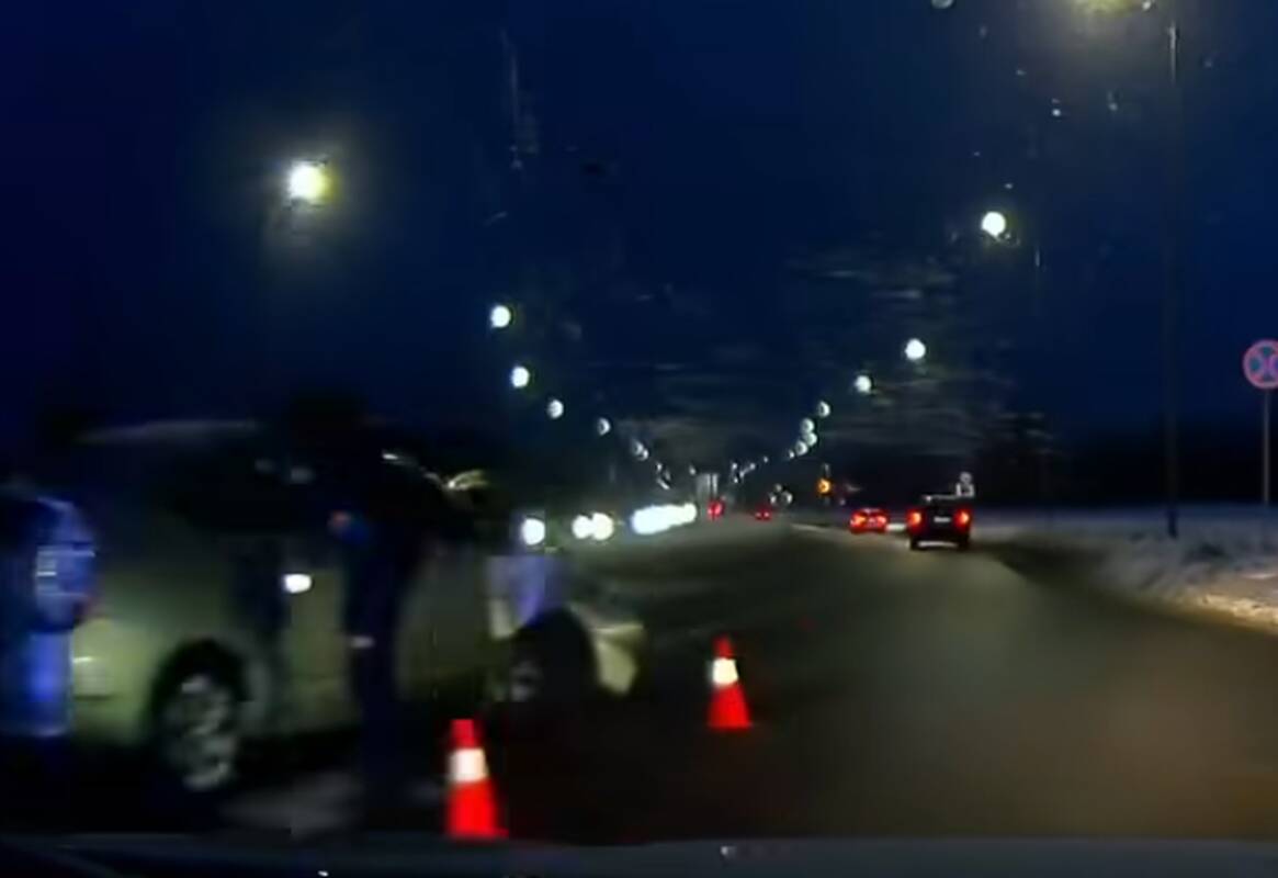 Avarija Šiaurės prospekte: nukentėjo jaunas vyras