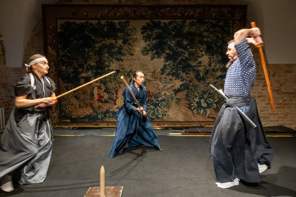  Paroda „Didybė mažume. Japoniškų kardų meninės detalės, grafika, miniatiūrinė skulptūra“