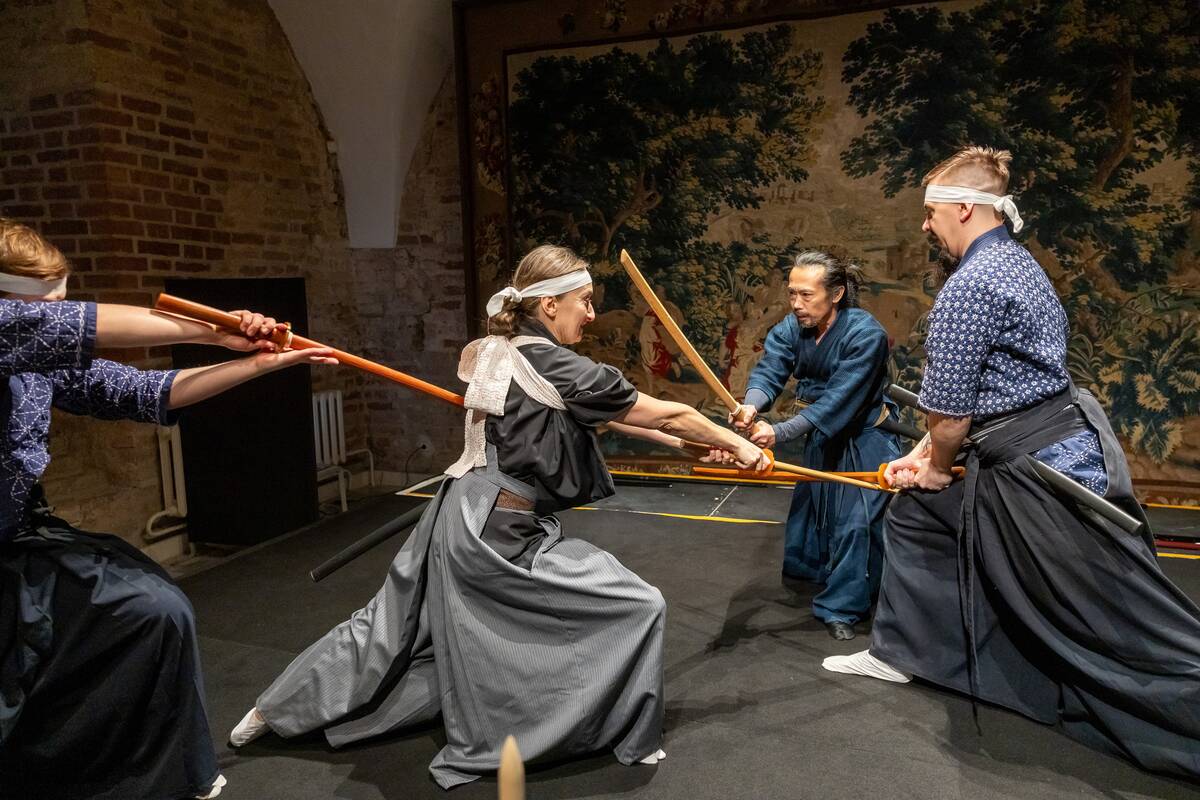  Paroda „Didybė mažume. Japoniškų kardų meninės detalės, grafika, miniatiūrinė skulptūra“