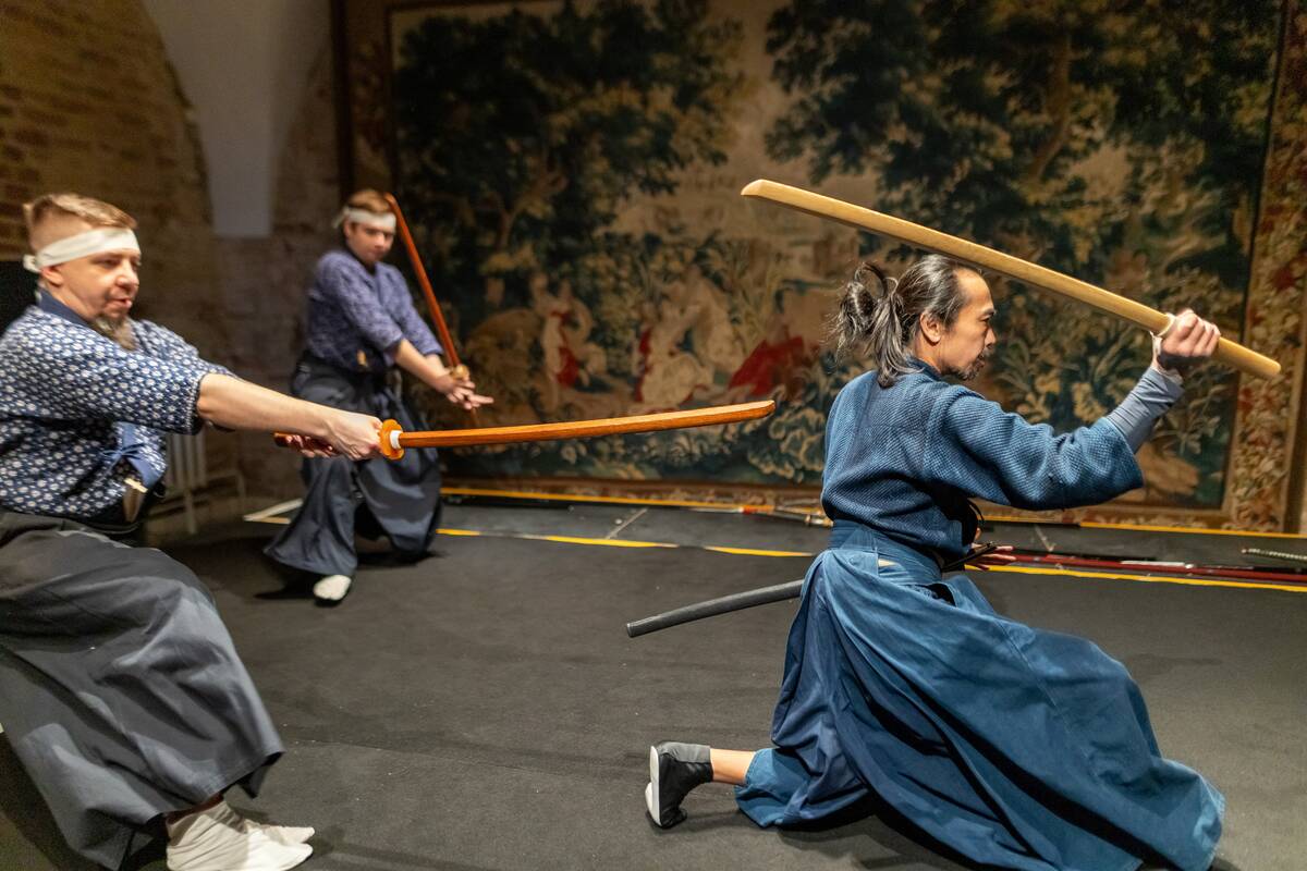  Paroda „Didybė mažume. Japoniškų kardų meninės detalės, grafika, miniatiūrinė skulptūra“