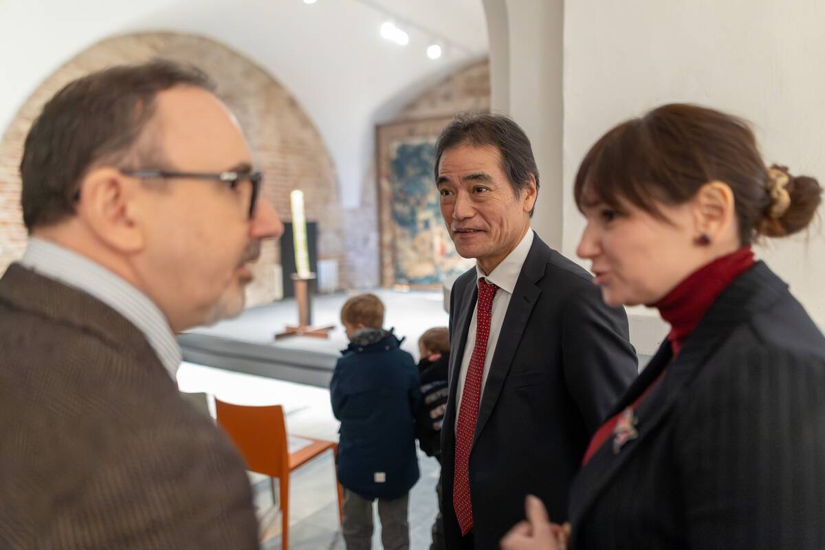  Paroda „Didybė mažume. Japoniškų kardų meninės detalės, grafika, miniatiūrinė skulptūra“