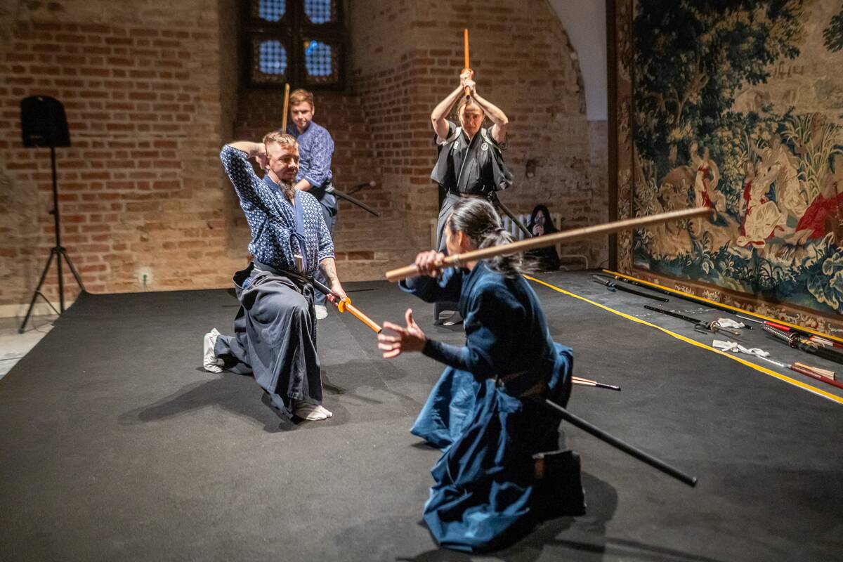  Paroda „Didybė mažume. Japoniškų kardų meninės detalės, grafika, miniatiūrinė skulptūra“