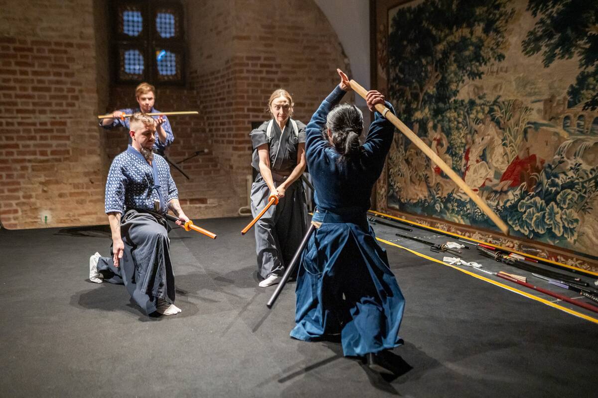  Paroda „Didybė mažume. Japoniškų kardų meninės detalės, grafika, miniatiūrinė skulptūra“