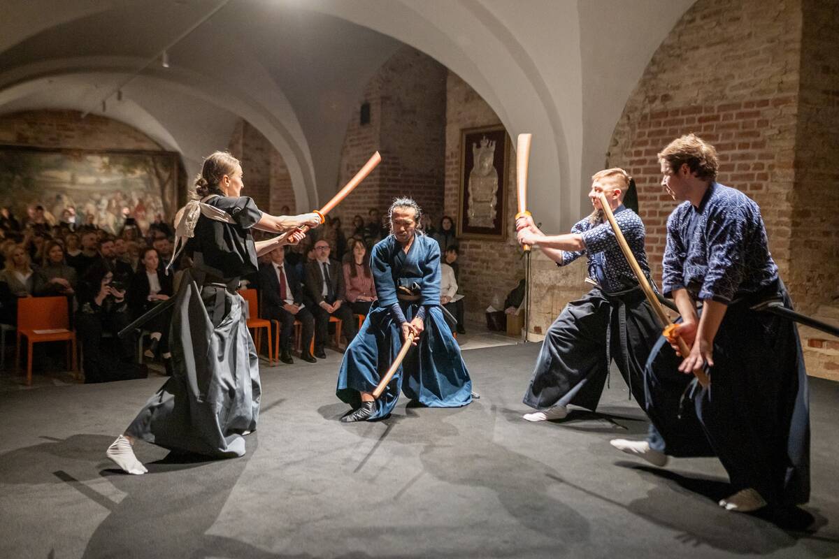  Paroda „Didybė mažume. Japoniškų kardų meninės detalės, grafika, miniatiūrinė skulptūra“
