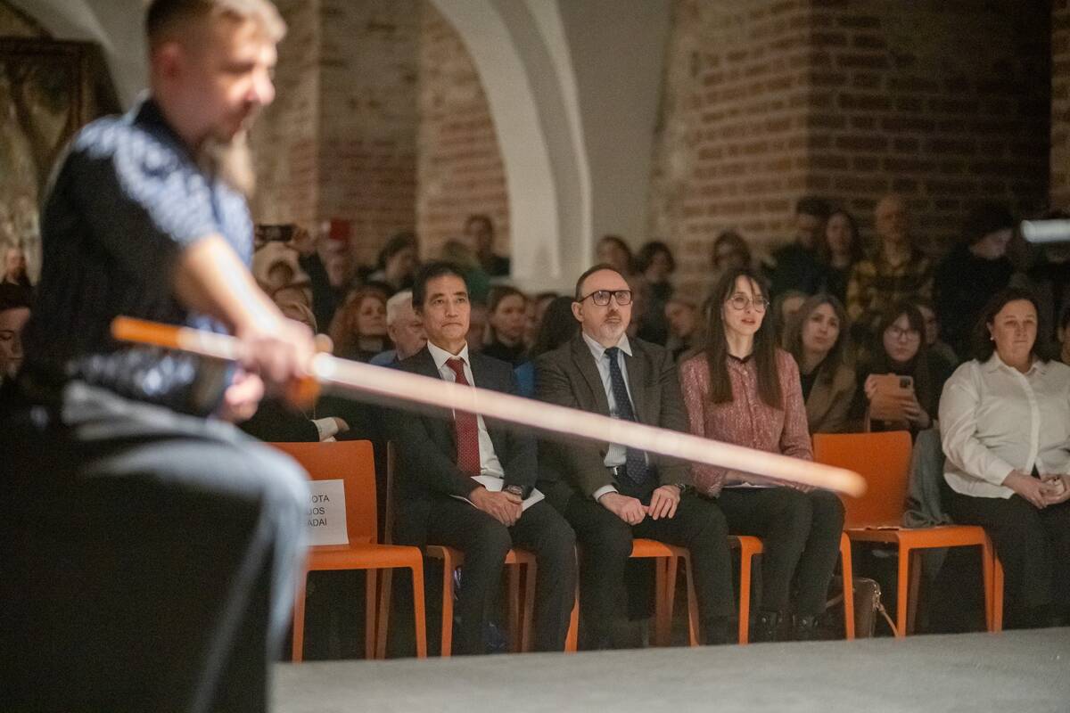  Paroda „Didybė mažume. Japoniškų kardų meninės detalės, grafika, miniatiūrinė skulptūra“