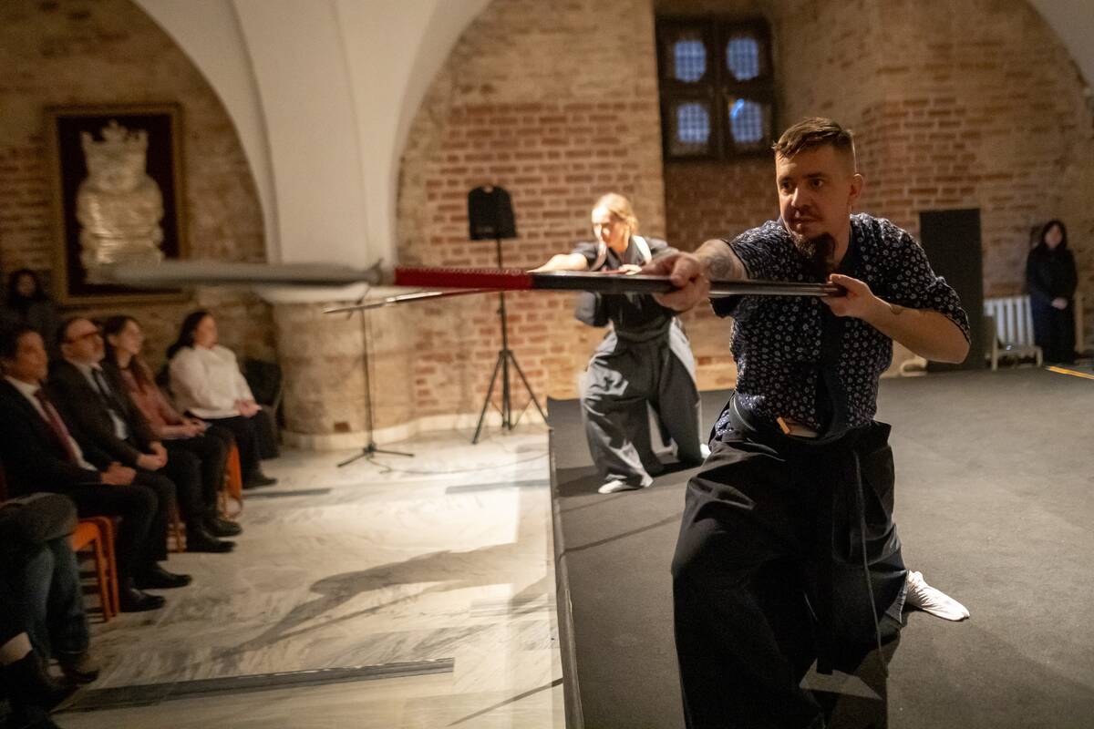  Paroda „Didybė mažume. Japoniškų kardų meninės detalės, grafika, miniatiūrinė skulptūra“