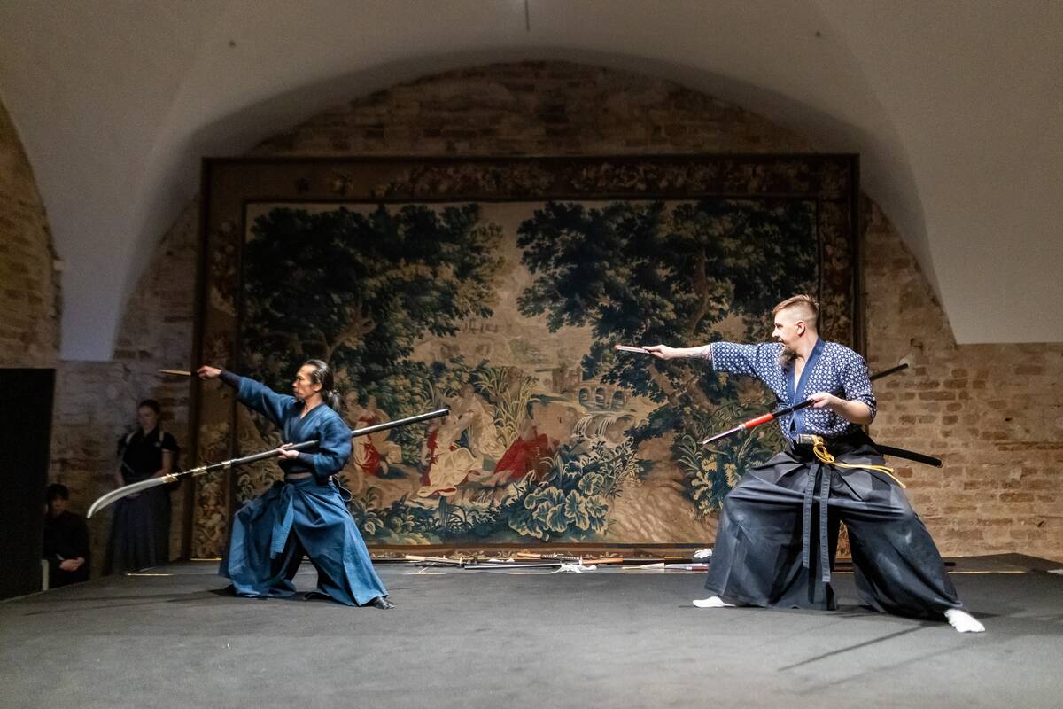  Paroda „Didybė mažume. Japoniškų kardų meninės detalės, grafika, miniatiūrinė skulptūra“