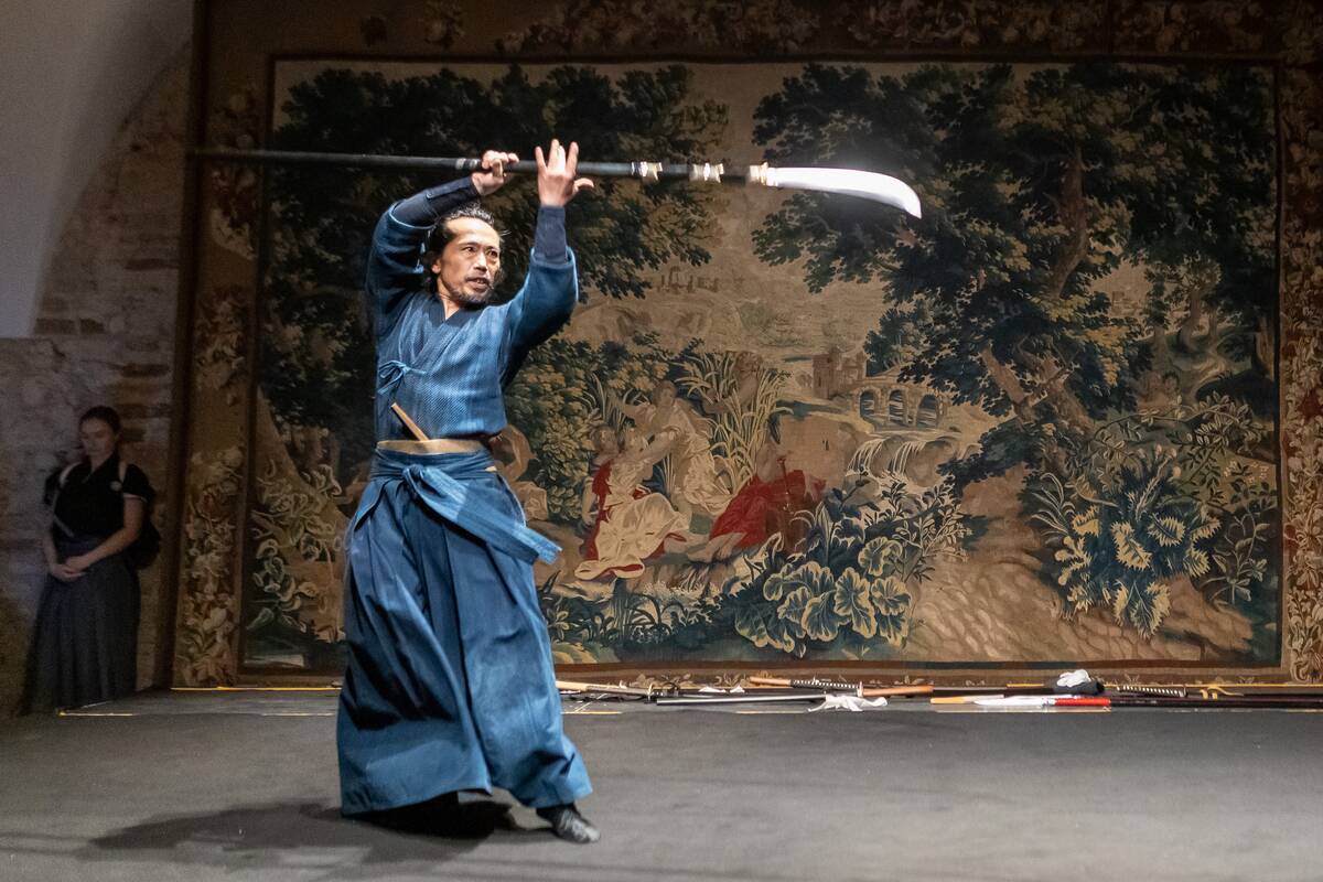  Paroda „Didybė mažume. Japoniškų kardų meninės detalės, grafika, miniatiūrinė skulptūra“