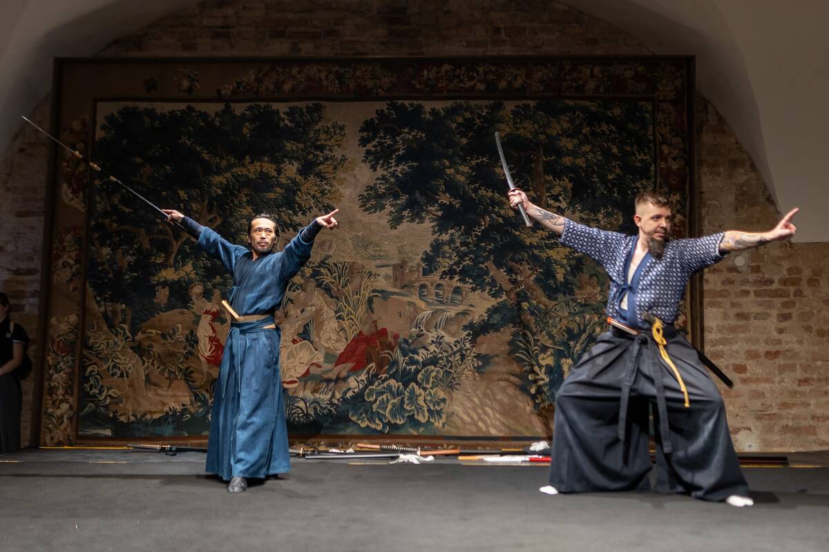  Paroda „Didybė mažume. Japoniškų kardų meninės detalės, grafika, miniatiūrinė skulptūra“