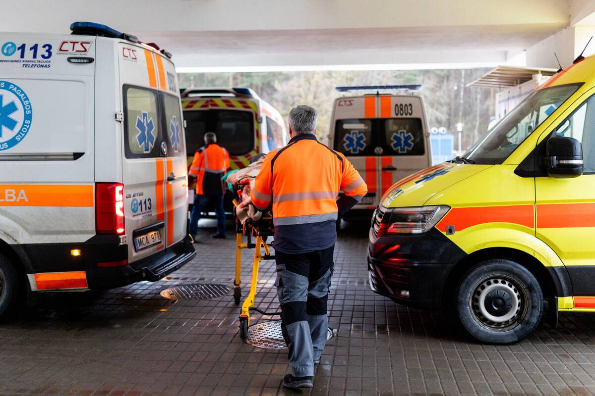 Vilniaus ligoninėje mirė sušalusi 35-erių moteris