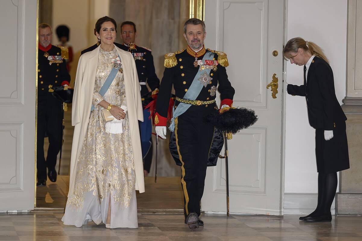 Danijos karalius ir karalienė