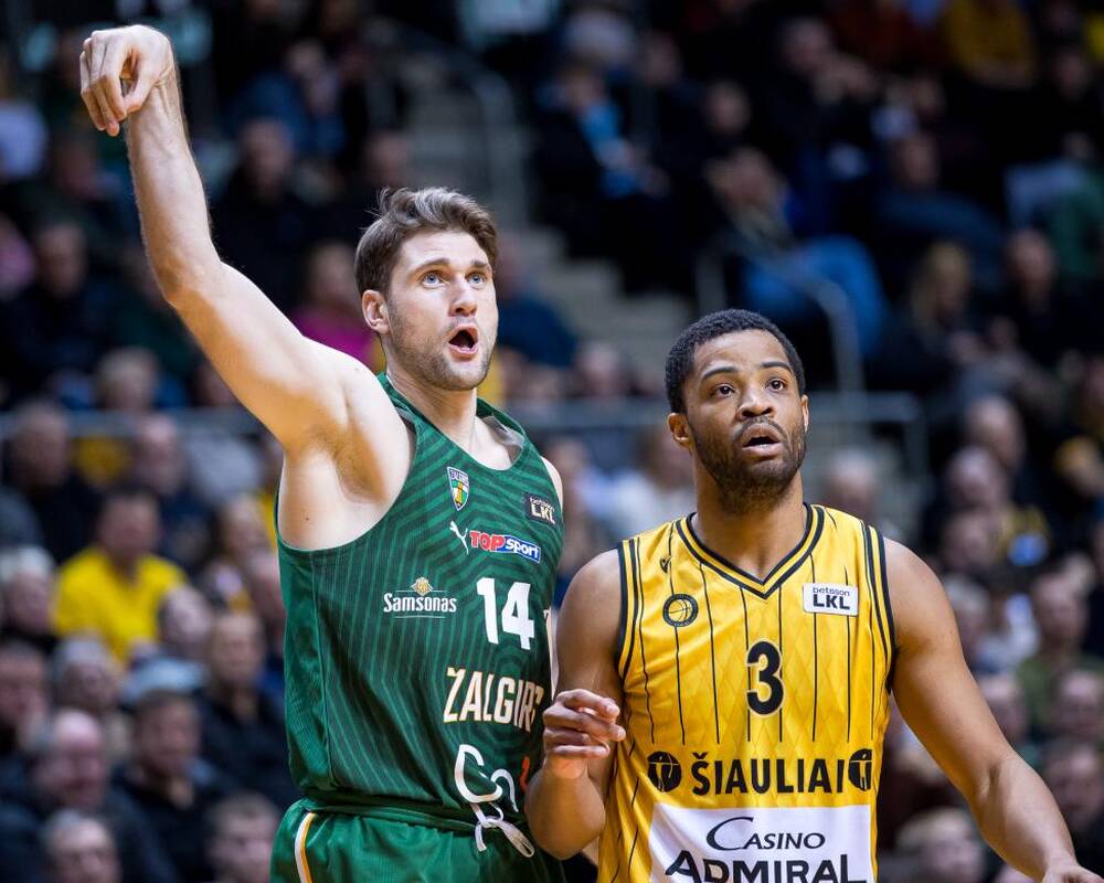 Intriguojančioje kovoje „Žalgiris“ išvargo pergalę Šiauliuose