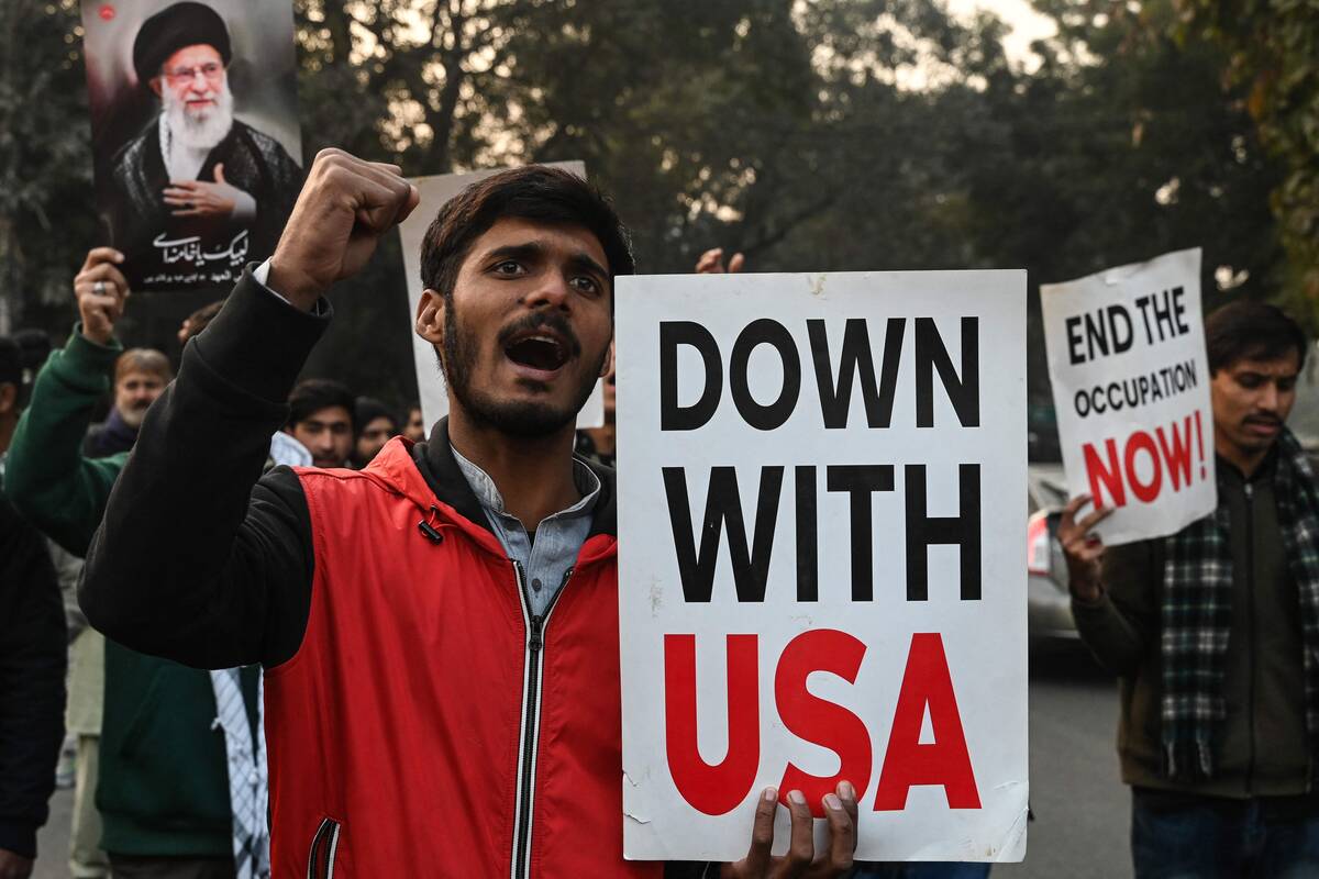 Irano režimą palaikantis protestas Pakistane