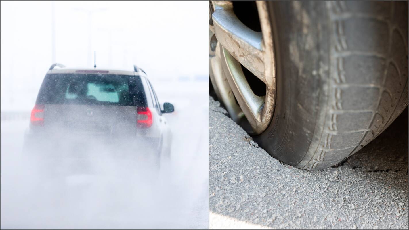 Pagrindinėje šalies magistralėje veriasi duobės, formuojasi „tarkos“ – vairuotojai jau siunta