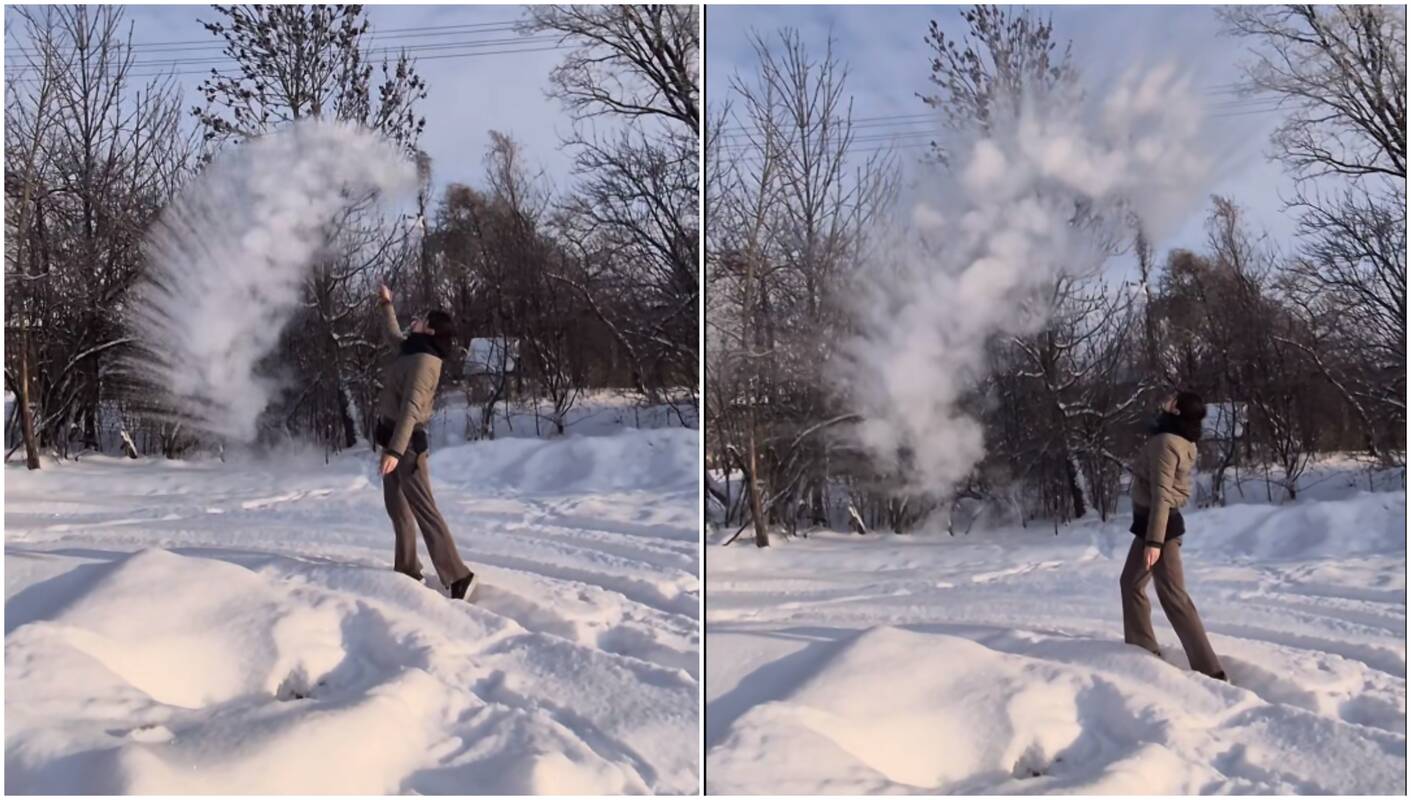 Išbando įvairias žiemos pramogas: įspėja – vaikams geriau neleiskite to daryti