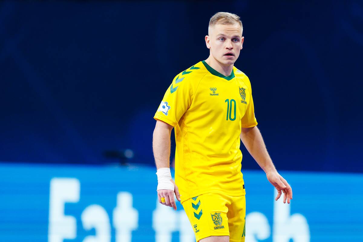  Europos salės futbolo čempionatas: Lietuva – Čekija 3:3