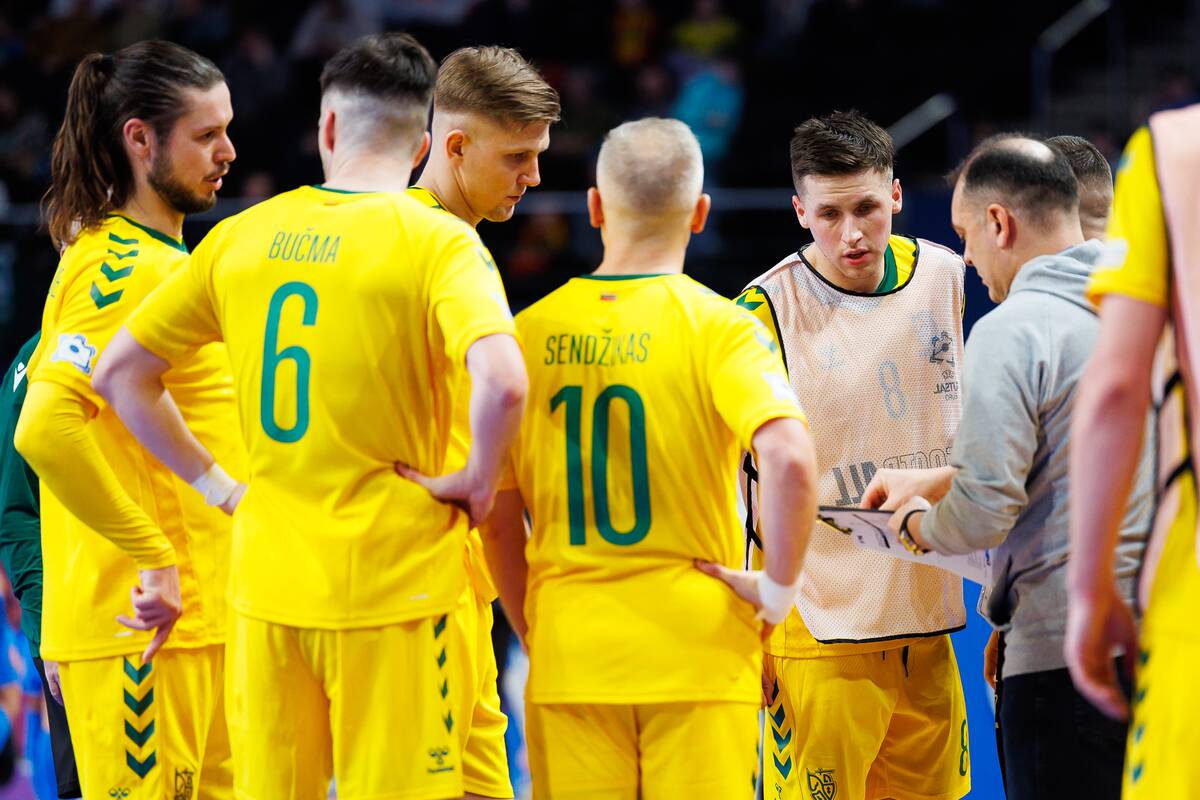  Europos salės futbolo čempionatas: Lietuva – Čekija 3:3