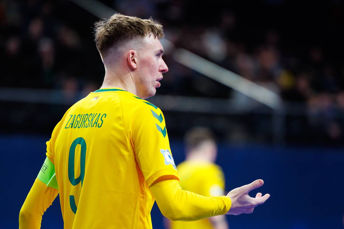  Europos salės futbolo čempionatas: Lietuva – Čekija 3:3