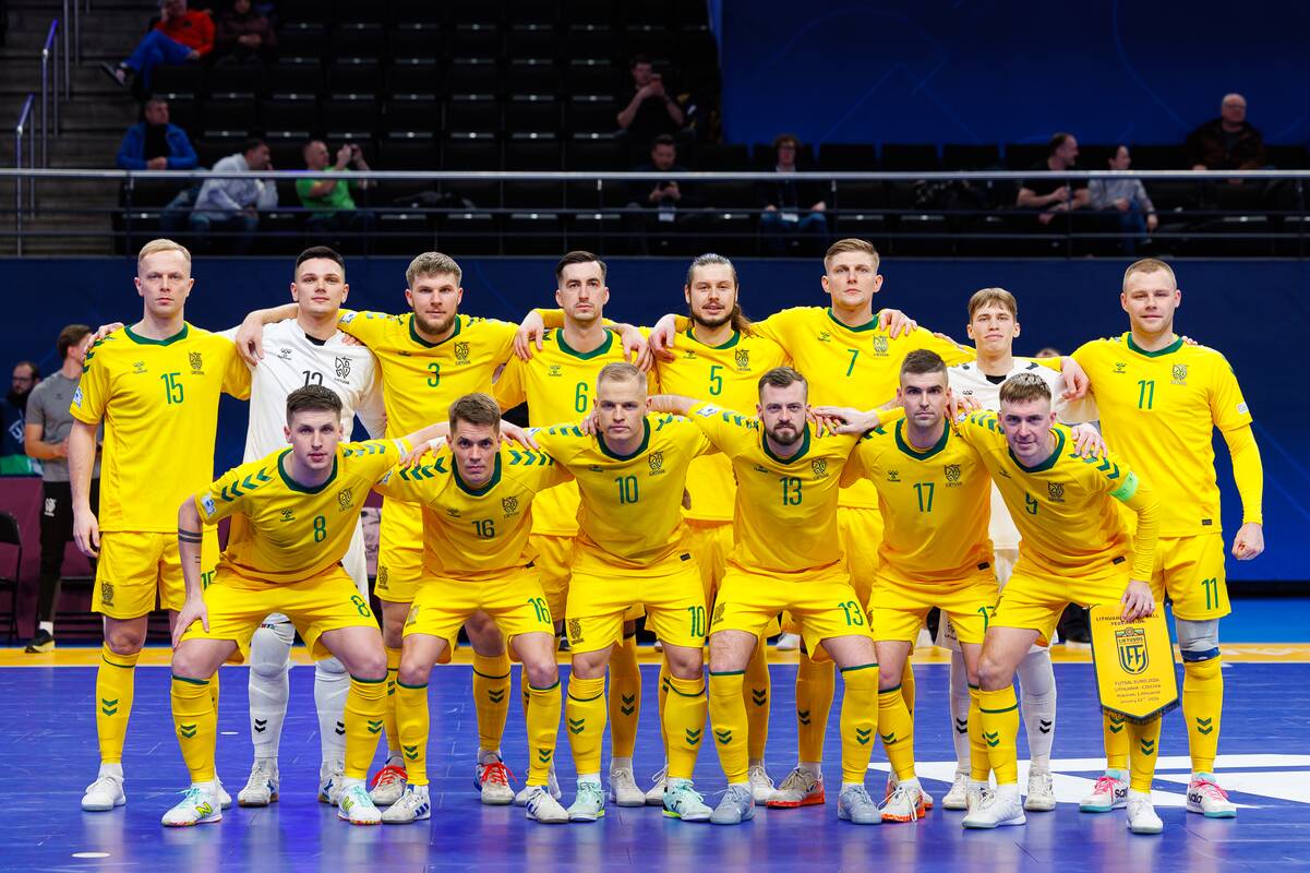  Europos salės futbolo čempionatas: Lietuva – Čekija 3:3