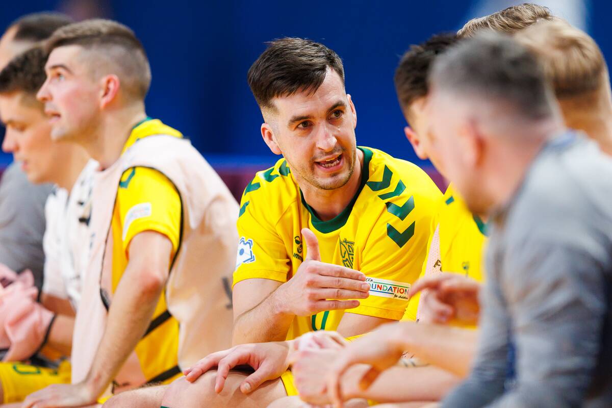  Europos salės futbolo čempionatas: Lietuva – Čekija 3:3