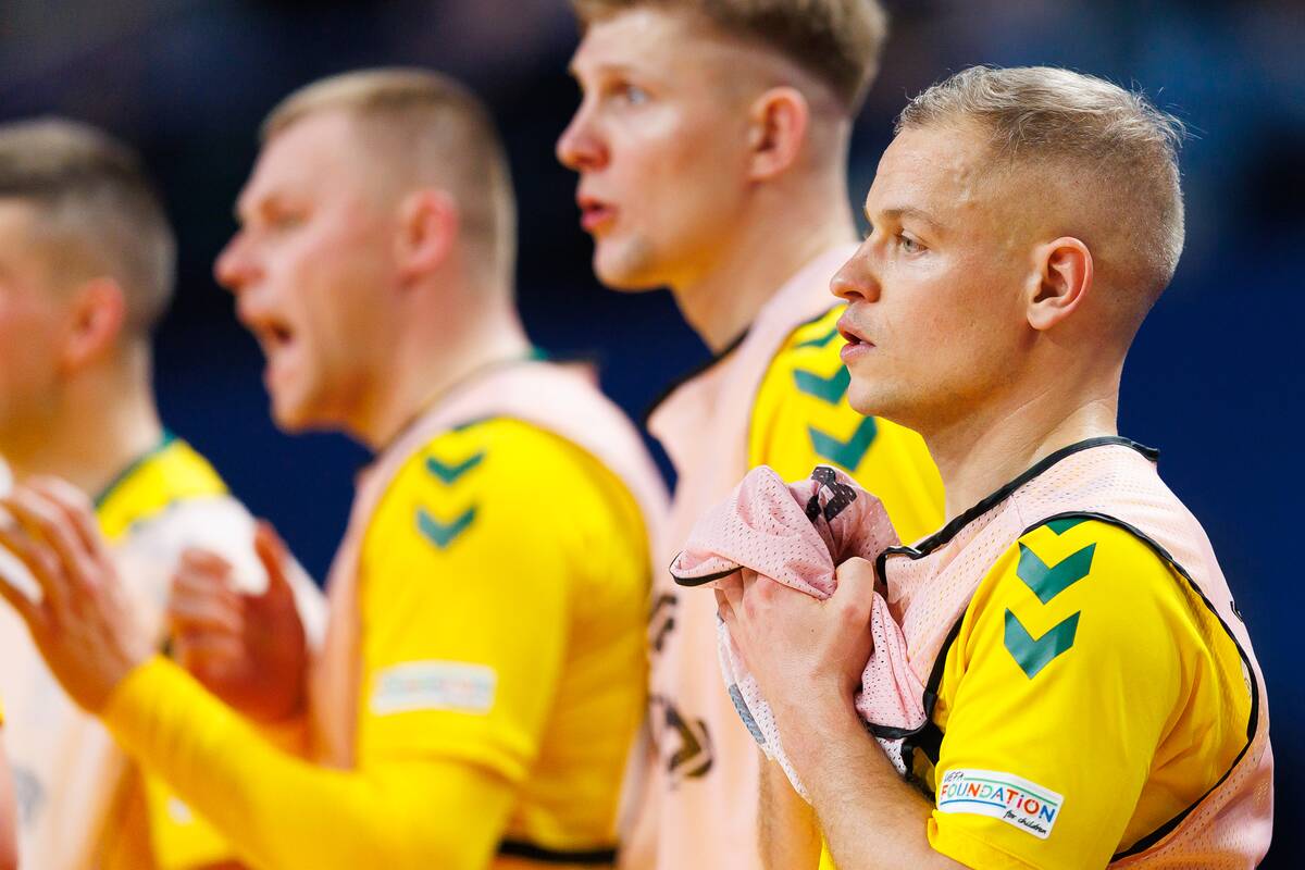  Europos salės futbolo čempionatas: Lietuva – Čekija 3:3