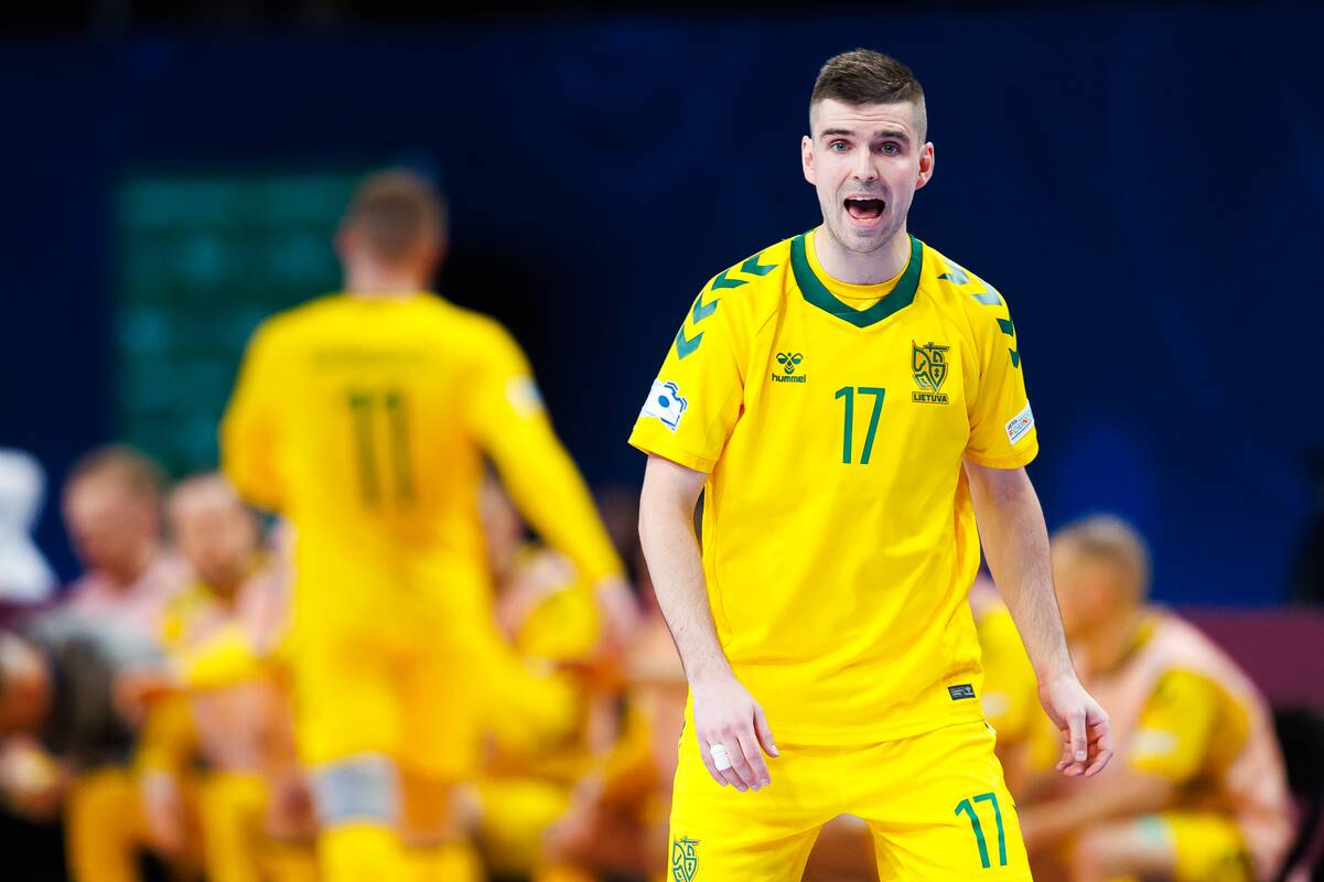  Europos salės futbolo čempionatas: Lietuva – Čekija 3:3