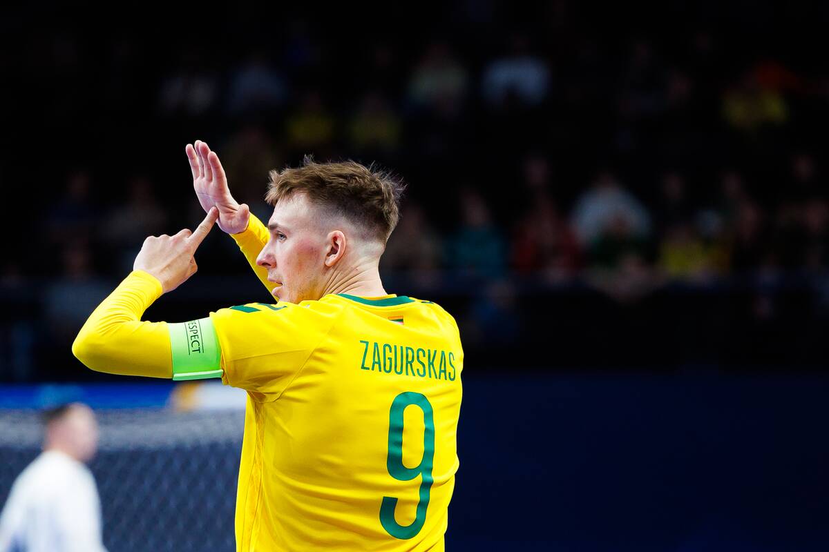  Europos salės futbolo čempionatas: Lietuva – Čekija 3:3