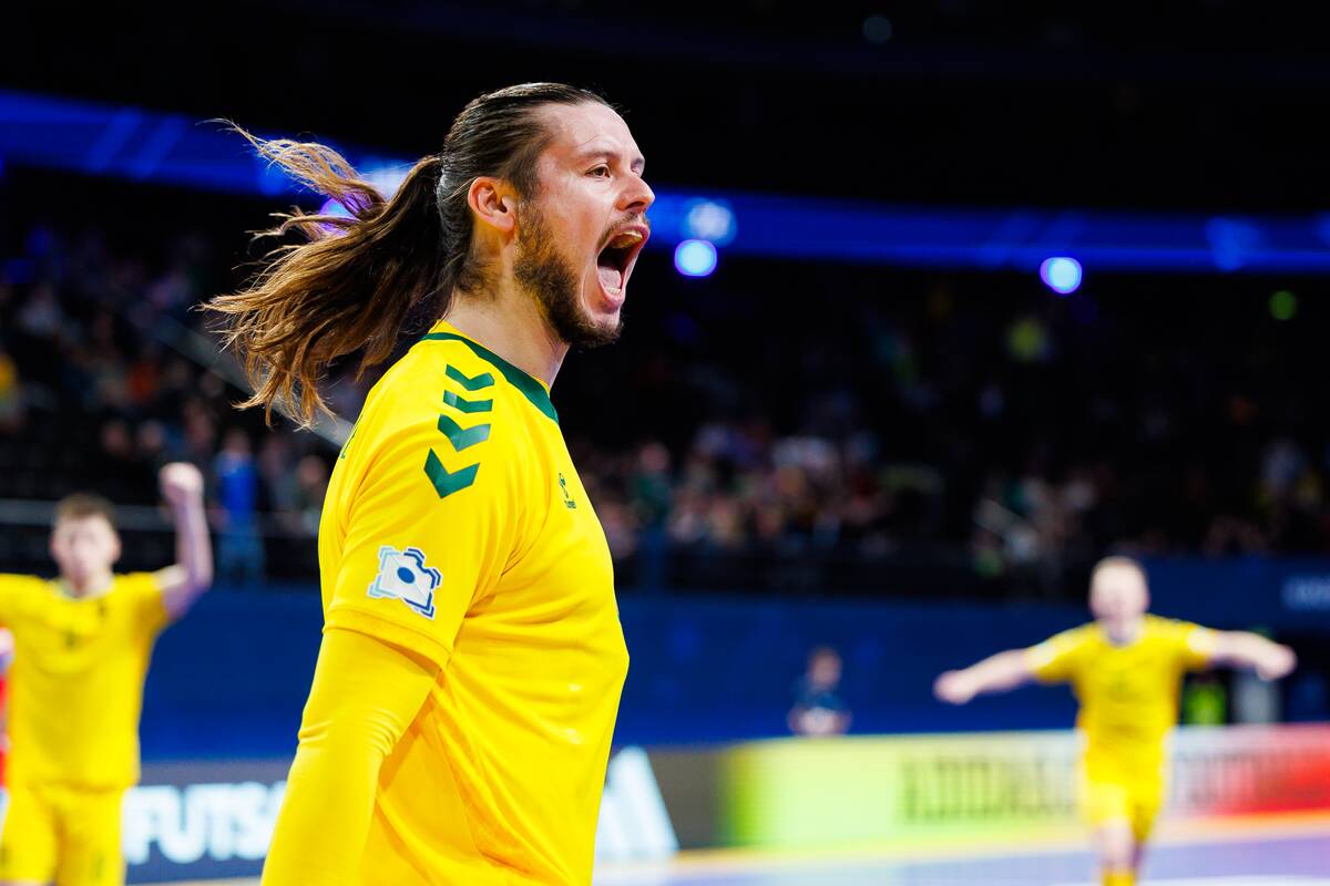  Europos salės futbolo čempionatas: Lietuva – Čekija 3:3