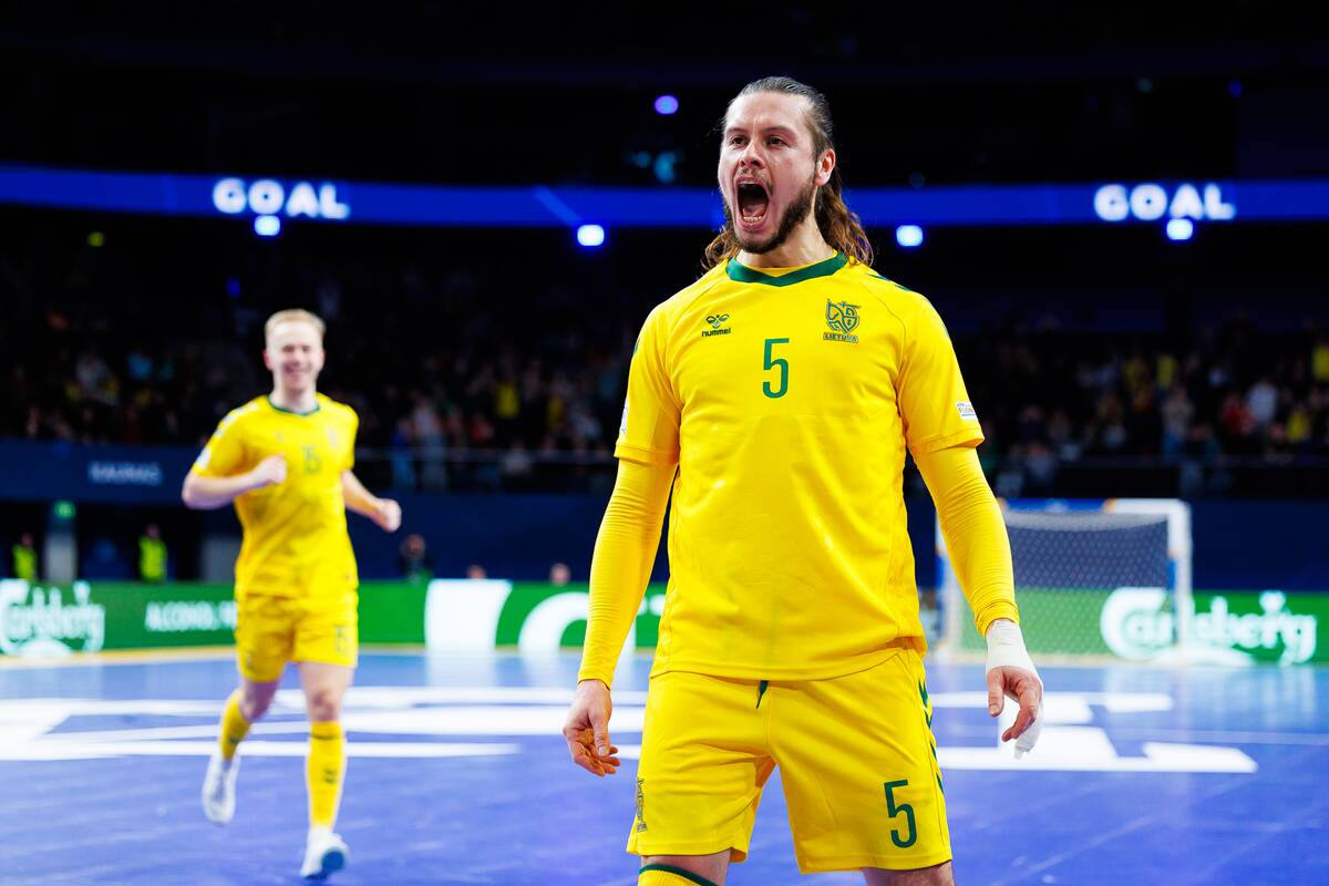  Europos salės futbolo čempionatas: Lietuva – Čekija 3:3