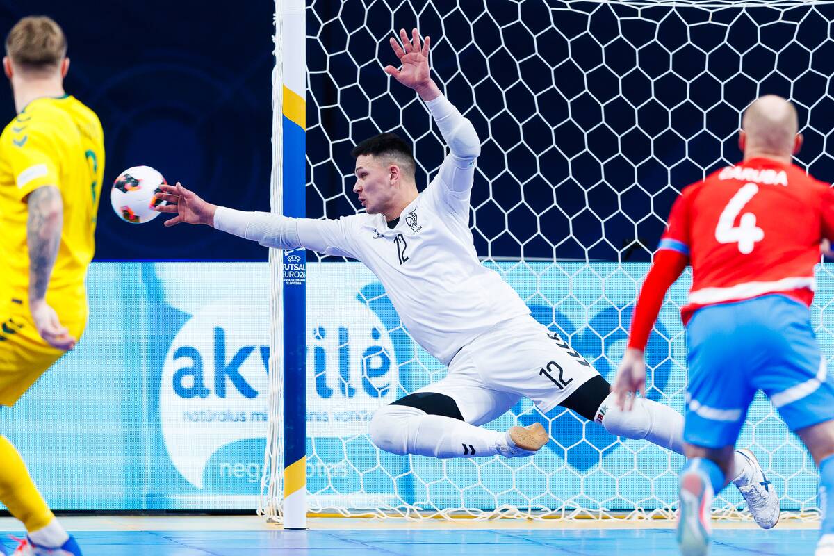  Europos salės futbolo čempionatas: Lietuva – Čekija 3:3