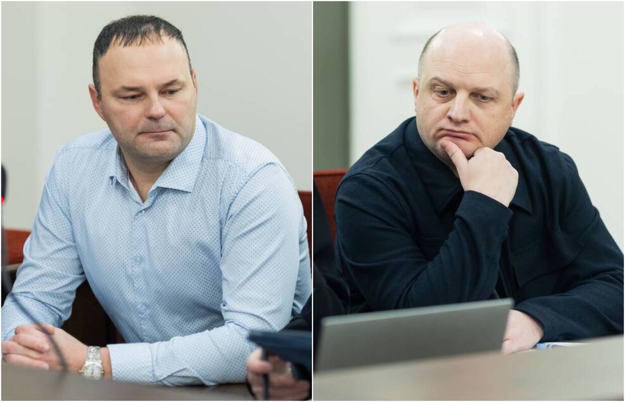 Arturas Jušinskis (kairėje) ir Dailius Dargis (dešinėje)