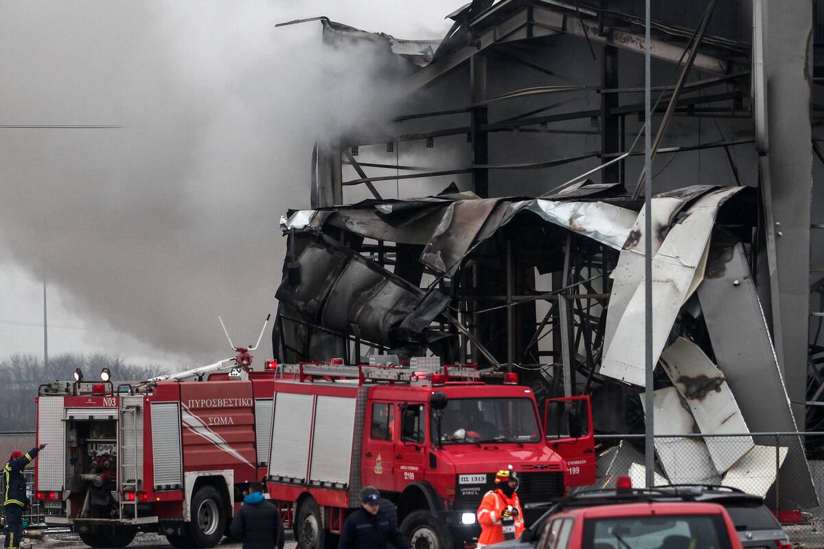 Graikija tiria gaisrą fabrike, po kurio buvo rasta penktoji auka