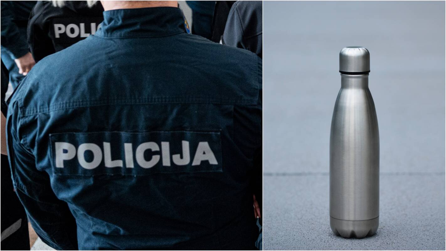 Metalinės gertuvės turinys sudomino pareigūnus