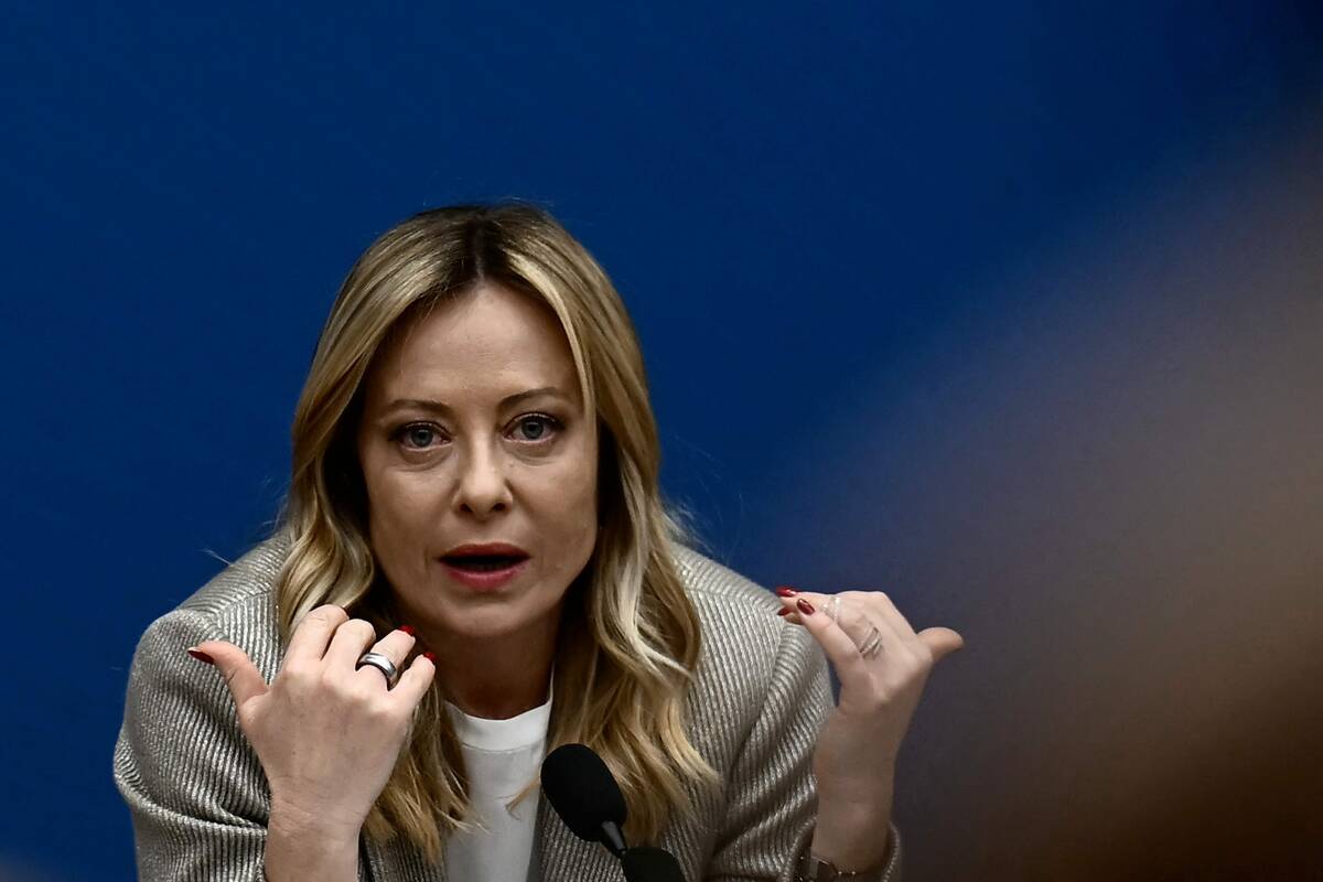 Meloni: atėjo laikas ES kalbėtis su Rusija